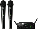 AKG WMS40 Mini2 Vocal Set вокальная радиосистема US45AC с приёмником SR40 Mini Dual и двумя ручными передатчиками