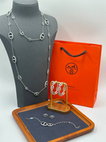 Серьги Hermes кольца