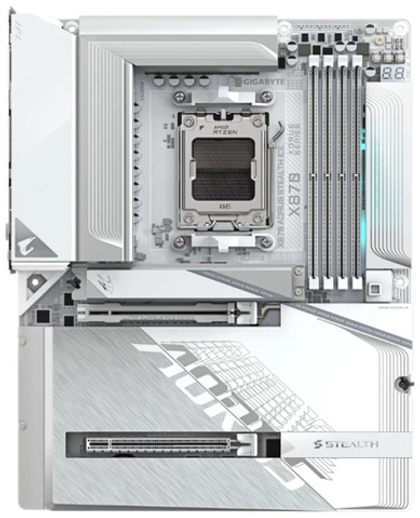 Материнская плата ATX GIGABYTE X870 AORUS STEALTH ICE