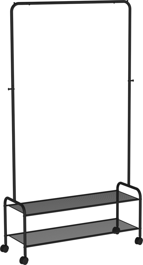 ВЕШАЛКА ГАРДЕРОБНАЯ ЗМИ ВАЛЕНСИЯ 32М ЧЕРНЫЙ	ВГВ32М Ч