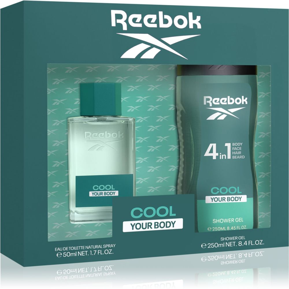 Reebok Eau de toilette 50 мл + refreshing Shower gel 4-in-1 250 мл Cool Your Body