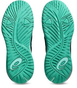 Мужские кроссовки теннисные Asics Gel-Resolution X - black/aurora green