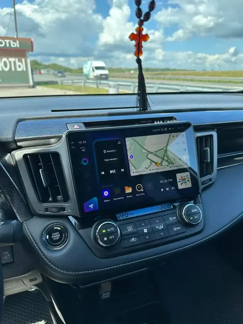 Магнитола для Toyota RAV4 XA40 2012-2019 - Carmedia SF-1610 QLed+2K, Android 12, TS10, CarPlay, 4G SIM-слот