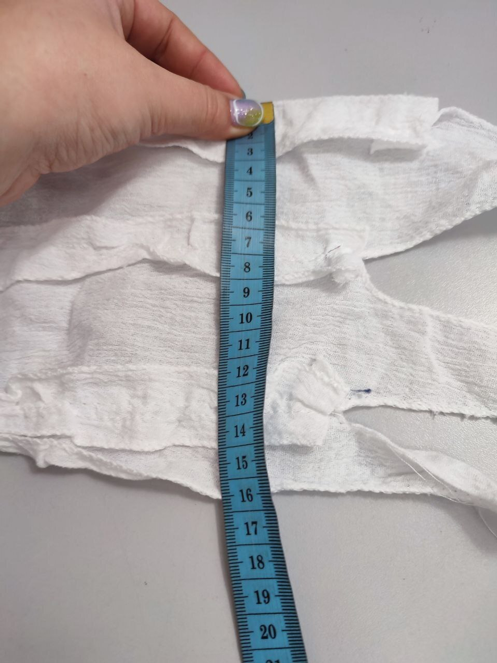 Шарф белоснежный, новый