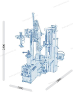 Автоматический шиномонтажный станок Crossage Evo Plus-