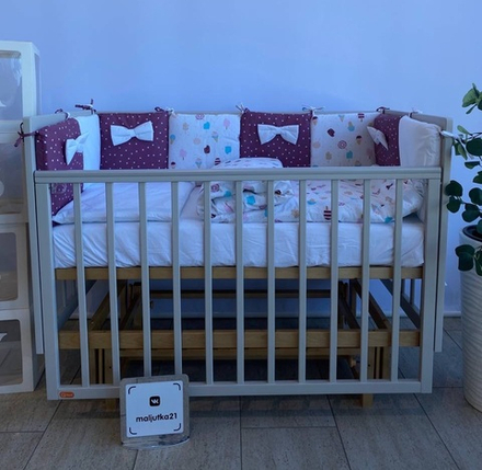 Кровать детская 120*60 RANT "INDY PRO" (арт.778) маятник Crystal Beige