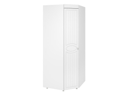 Шкаф угловой (гл.560) Монако МН-67 белое дерево