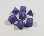 Chessex 7-dice set Silver Tetra