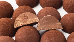 Конфеты трюфельные молочные в какао-обсыпке, 16 шт