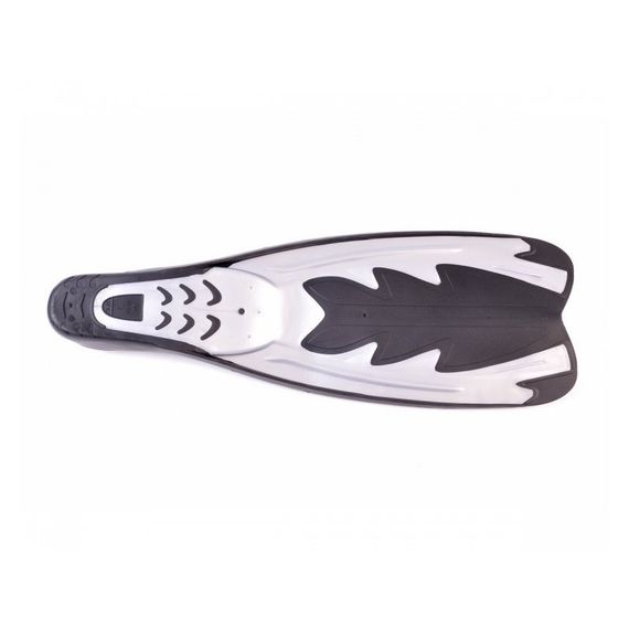 Ласты с закрытой пяткой Sargan Риф Silver Серебристые