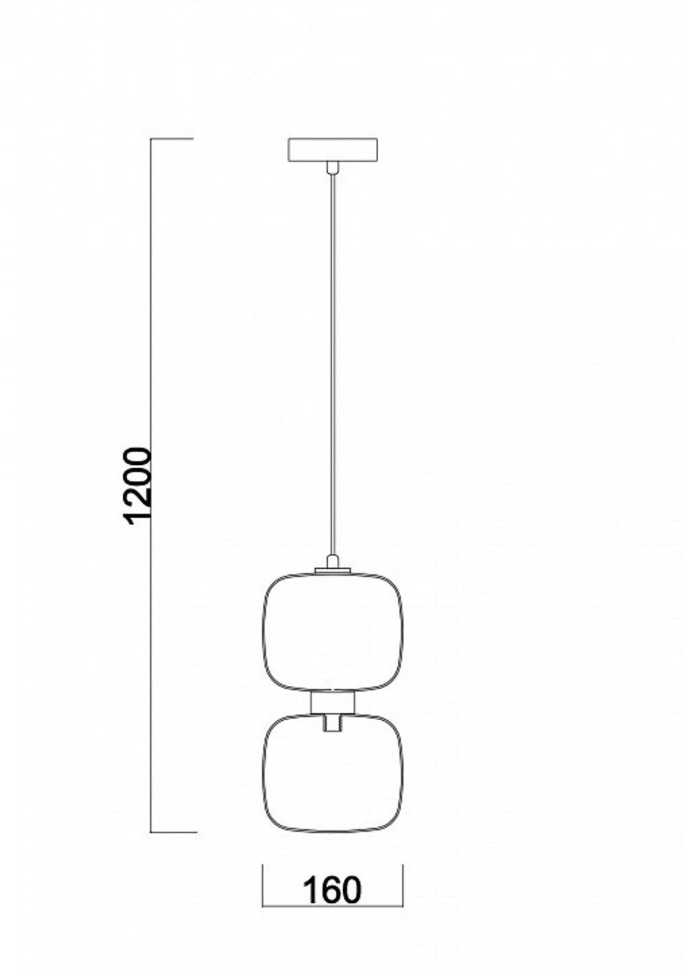 Подвесной светильник Freya Lumen FR5215PL-01CH