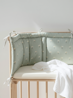 Бортик плоский Ромашки мятные мини