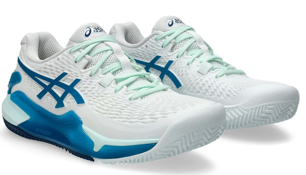 Женские Кроссовки теннисные Asics Gel-Resolution 9 Clay - белый