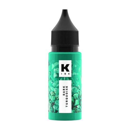 Краска Tattoo Ink - ТЕМНАЯ БИРЮЗА | Dark Turquoise