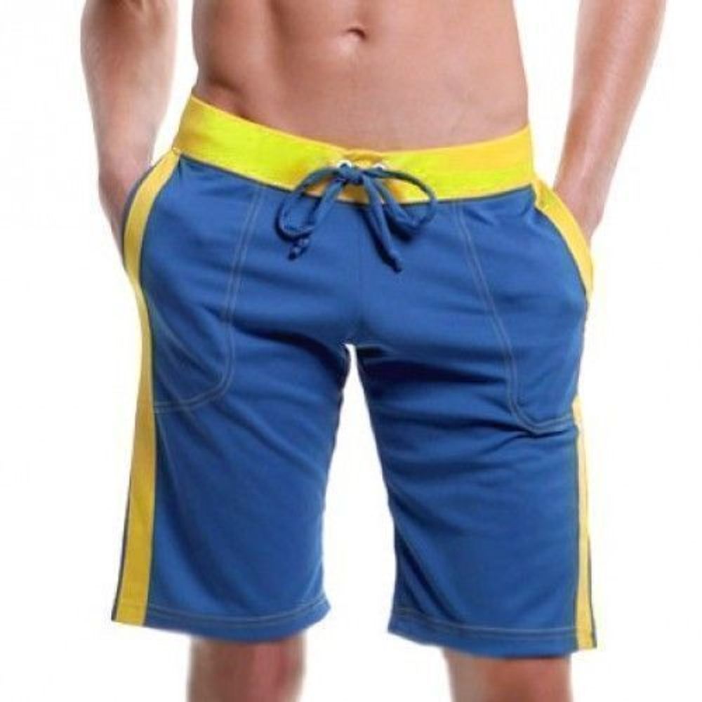 Шорты спортивные голубые Wang Jiang Blue Shorts 7