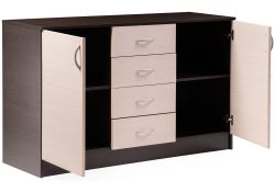 Комод Кэт-7 венге linum/дуб белфорт