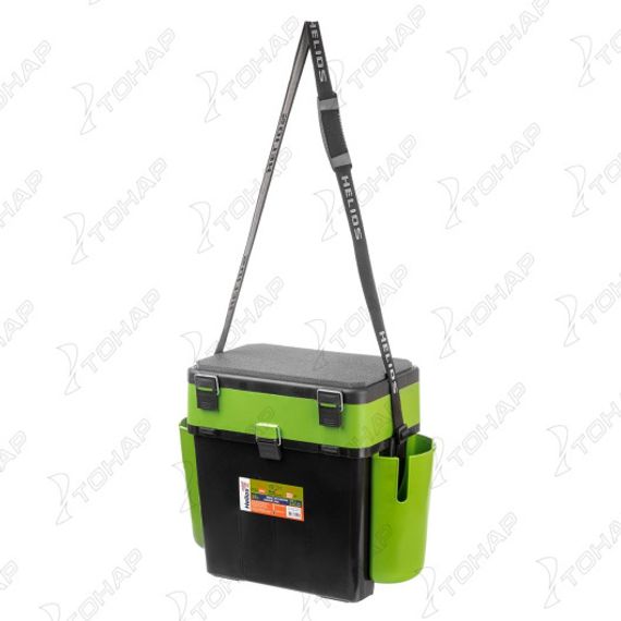 Ящик зимний Helios "FishBox" (19л) зеленый