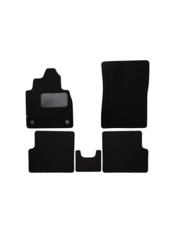 Коврики в салон для MERCEDES-BENZ G-Class W463 (с подстаканниками) АКПП 2006-2008, 2008-2012, 2012-2015, 2015-2018, внедорожник , 5 шт. (текстиль) KLEVER03342022110KH