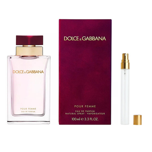 Распив DOLCE & GABBANA Pour Femme красный edP 1ml lady