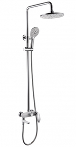 Душевая система Grocenberg GB7001 Белый хром