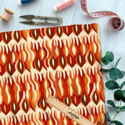 Ткань премиум шифон волшебные линии