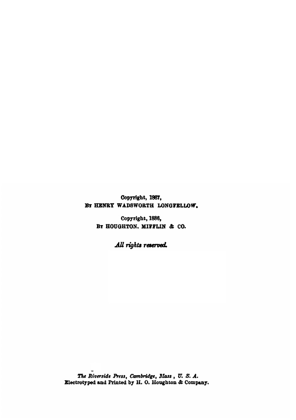 The Divine Comedy Dante Aligheri. Translated by Henry Wadsworth Longfellow | Dante Alighieri