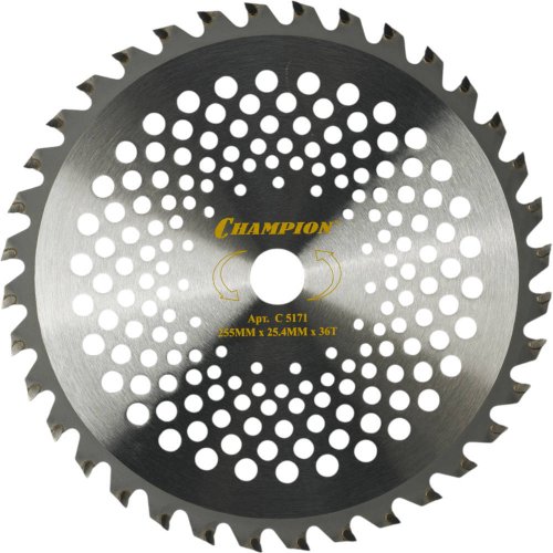 Нож CHAMPION для триммера 36 зубчатый d=255*25.4mm  твердосплавные зубцы   C5171