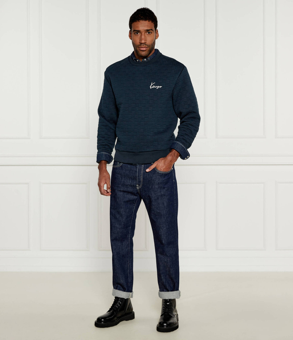 Худые Weave Kenzo - темно-синий(FE65SW2154MU)