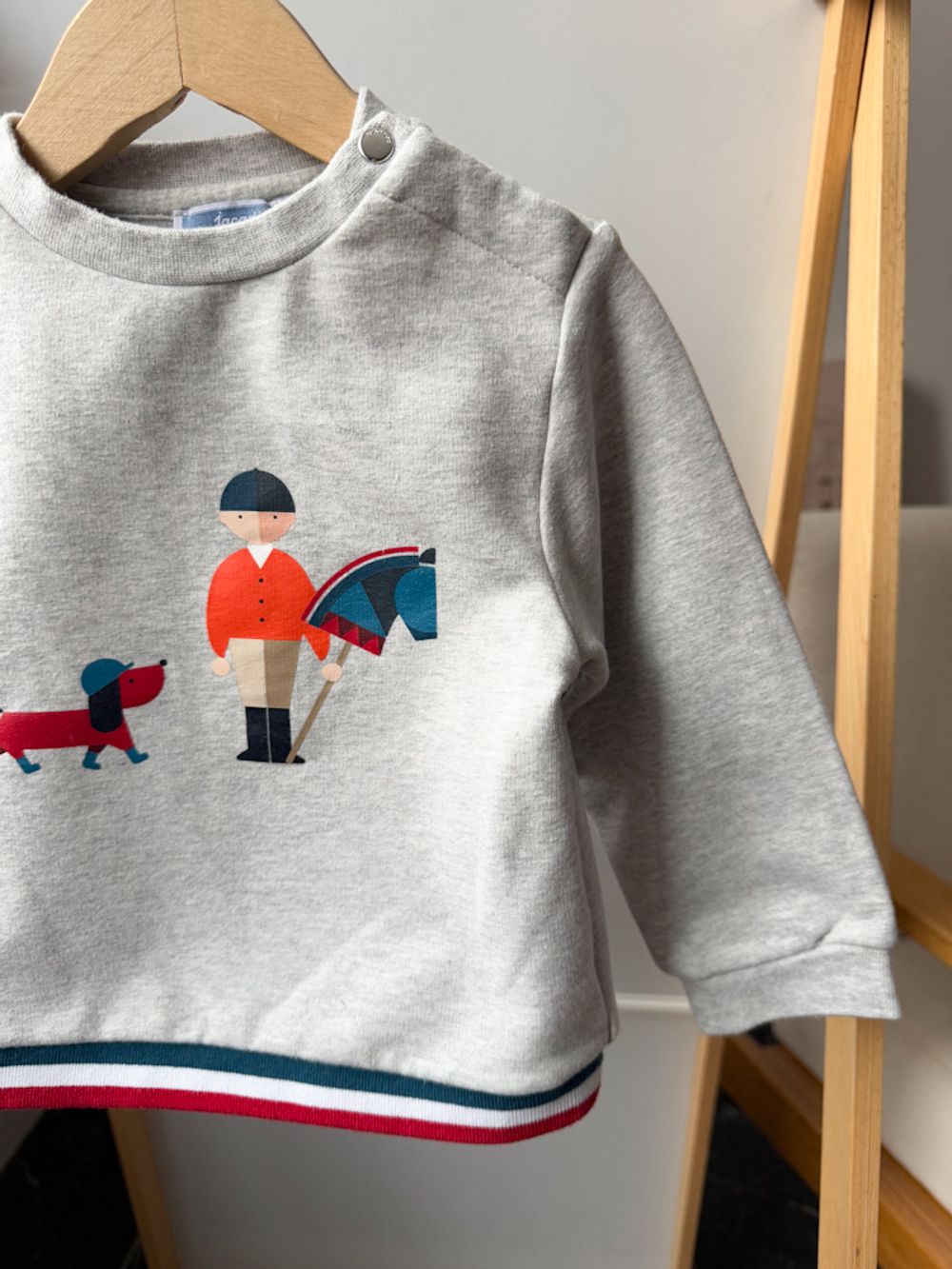 Хлопковый свитшот Jacadi, 80