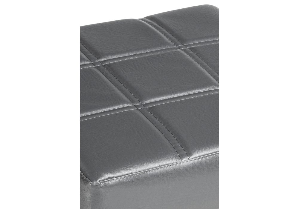 Табурет Khurkroks серый полимер / светлый мусс