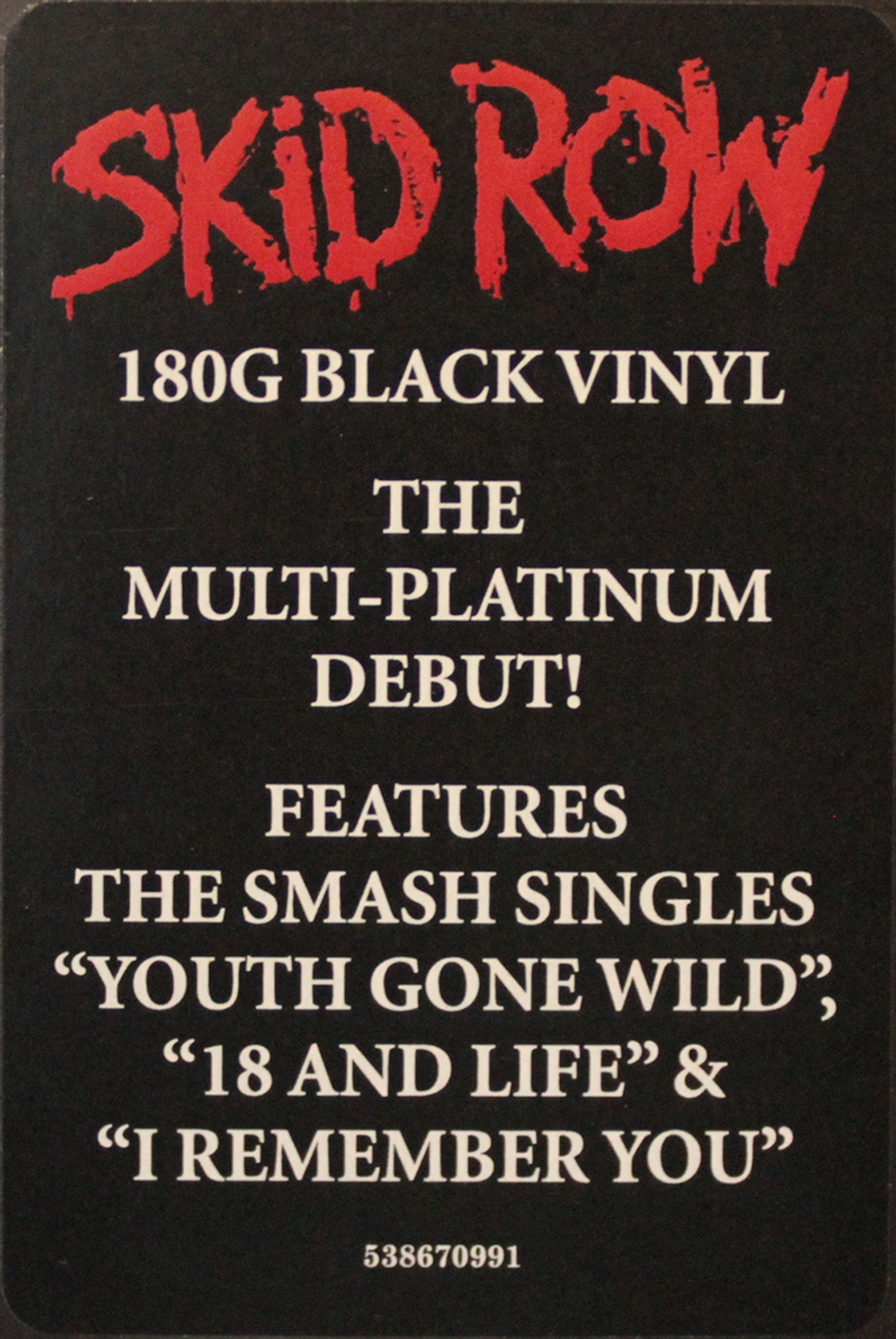 Skid Row / Skid Row (LP)
