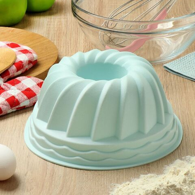 Форма для выпечки силикон, 23.5х10.5 см, кругл, Daniks, Квантум, Y4-5172