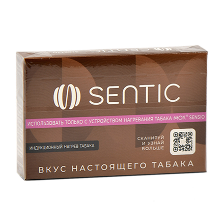 Стики Sentic Stretto - табак с кофе и ореховыми нотками (блок - 10 пачек)