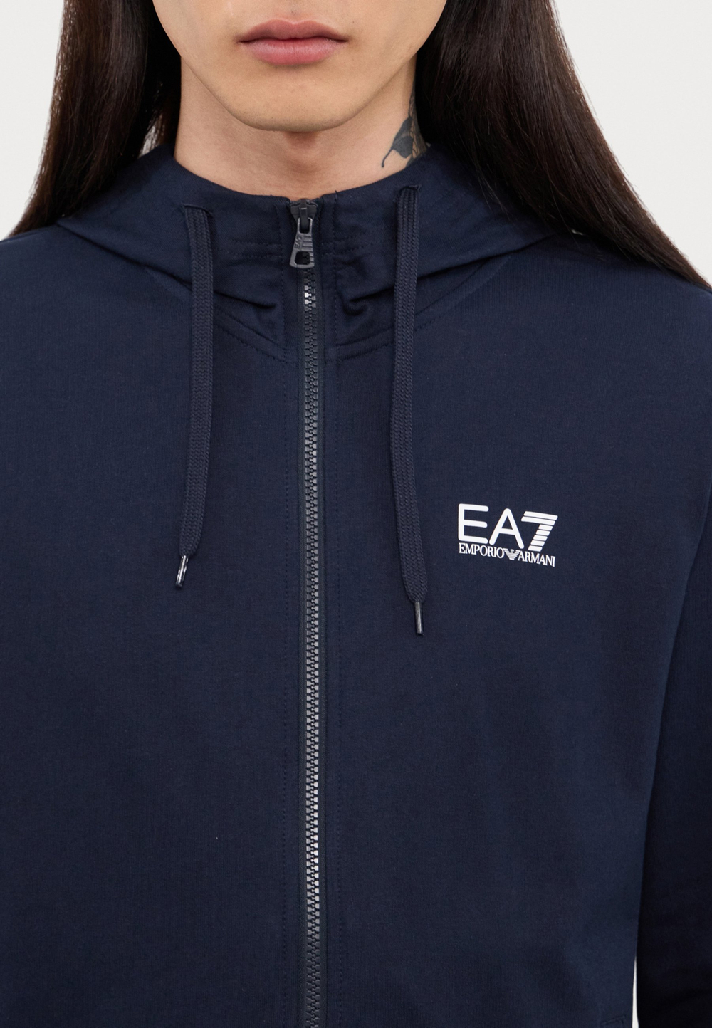 EA7 Emporio Armani UNISEX - Толстовка на молнии - Синий