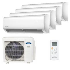 Мультисплит система на 4 комнаты General Climate GC-MER07HRN1 x 4 / GU-M4EA28H32