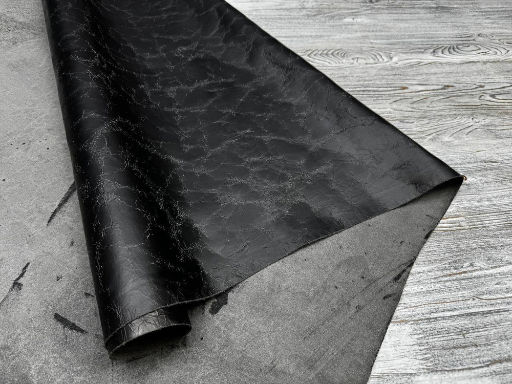 Ottiva Extra Crash Nero (1,3-1,5 мм), цв. Черный, натуральная кожа