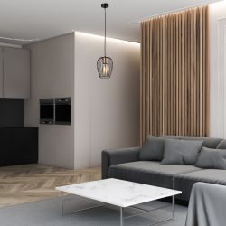 Светильник подвесной (подвес) Rivoli Atena 5063-201 1 х E27 40 Вт лофт - кантри | Rivoli