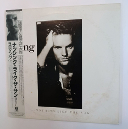 Винтажная виниловая пластинка LP Sting Nothing Like The Sun 2LP (Japan 1987)