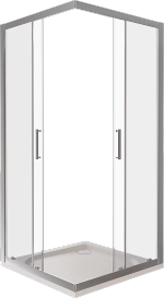 Душевой уголок Good door LATTE CR 80x80 прозрачный