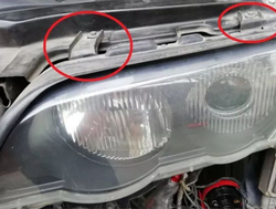 Ремкомплект креплений фар для BMW x5 e53 на рестайлинг 63126940249