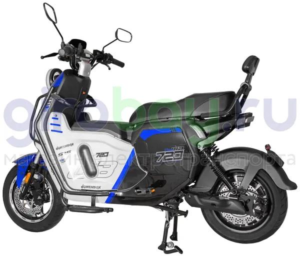 Электроскутер WENBOX U7 1500W (60V/45Ah) - Синий фото №9