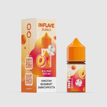Купить Inflave Bubble Salt 30 мл - Жасмин Персик (20 мг)