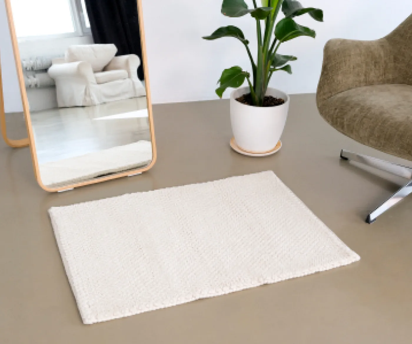 Коврик из шерсти 60х90