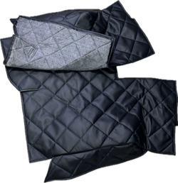 Коврики (утеплитель) под сиденья УАЗ 452 Буханка (синяя нить ромб)