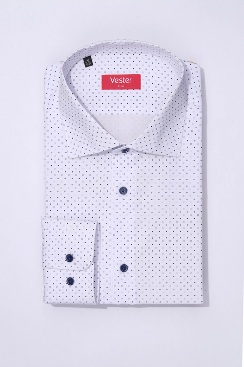 Сорочка мужская VESTER длинный рукав, бамбуковое волокно 51515 18