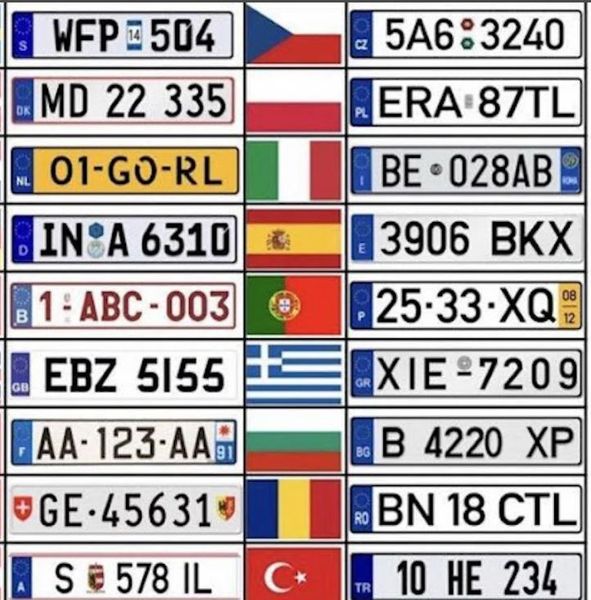 Штрафы за неправильные флаги на автономерах выходят на поток