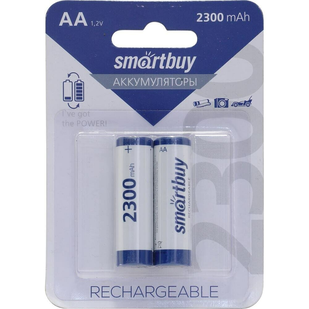 Аккумулятор Smartbuy R06 2300 mAh BL блистер. (Цена за 2шт)