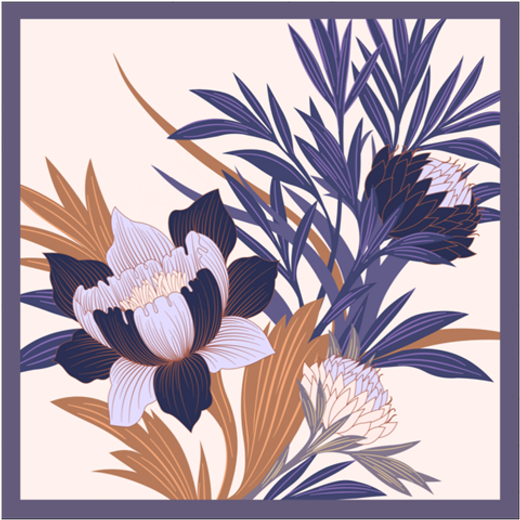 Платок 64x64 см AV-AM06302