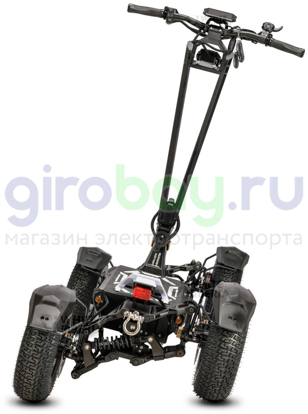 Электросамокат WHITE SIBERIA TEVERUN BANDIT 4x4 7200W 60V/60AH фото №14