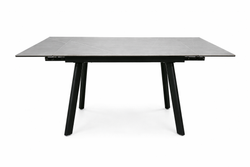 Стол для кухни керамический 120x80 раскладной цвет серый